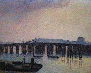Camille Pissarro Old Chelsea Bridge oil painting reproduction